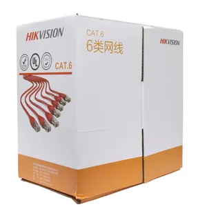 海康威视 DS-1LN系列网线305米无氧铜芯 PVC护套 千兆信号传输 监控专用网线