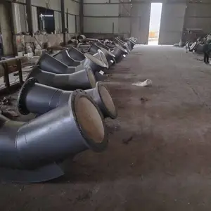 陶瓷复合耐磨弯头 内衬陶瓷耐磨管道 岳昌管道全国发货