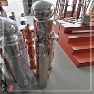 不锈钢水晶立柜脚 不锈钢葫芦水晶卫浴脚 批量定制 厂家直销