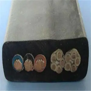 屏蔽扁电缆 电梯屏蔽扁电缆 YFFB屏蔽扁电缆 耐磨抗拉 海纳