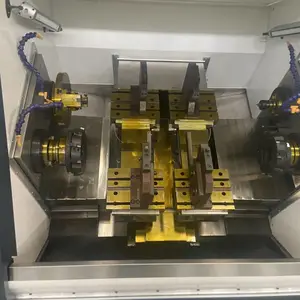 铣打机轴类铣端面打中心孔机床卧式 斜床身 立式铣打机