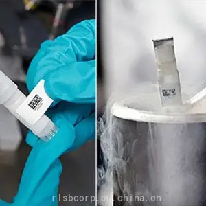 实验室超耐低温标签用于液氮储存的冷冻条形码标签