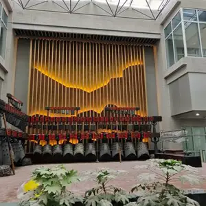 曾侯乙编钟 订做仿古乐器定音编钟古代八音 摆件婚庆影视道具工艺品可出租