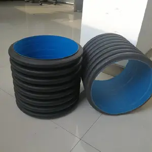 ���ճ���HDPE˫�ڲ��ƹ� ֱ��300PE��ˮ�ܲ�