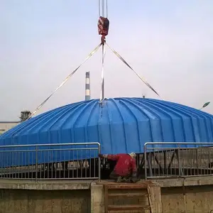 玻璃钢集气罩 污水池拱形盖板FRP拱形圆形弧形盖板定制密闭罩