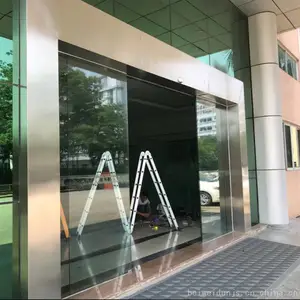 平滑电动感应自动门 玻璃门