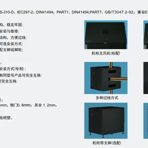 W26618 18U图腾挂墙柜监控机柜600*440/590*18U前玻璃门