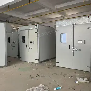 武 汉熟化室生产复合膜熟化房塑料薄膜高温固化室步入式结构