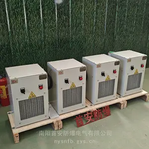 首安立式防爆暖风机,内部配能效等级二级防爆电机风机,节能环保