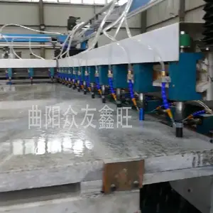 曲阳众友鑫旺台球桌打孔机36孔打孔机数控打孔流水线打孔机生产厂家
