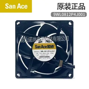 Sanyo 三洋 9WL0812P4J001 直流风扇 Fan 80x25mm 12V PWM IP
