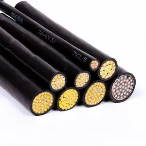 仁达特缆 国标电缆 KVV 多芯铜芯线 450/750V 控制电缆 14*1.5mm² 黑色