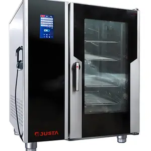 JUSTA佳斯特商用蒸烤箱 JO-E-T101十层十盘触摸屏电蒸烤箱 蒸烤一体