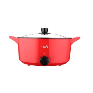EJP1157RED EJP1157GRN 乐扣乐扣多功能电火锅 多用途锅 5L不粘锅