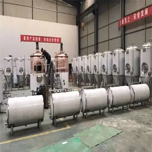 小型啤酒厂设备5000升精酿啤酒设备自动化啤酒设备生产厂家