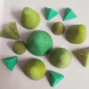 塑料抛光磨料价格,湖州厂家专业生产塑磨料,树脂研磨石批发