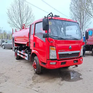 消防救援灭火车 五吨庆铃水罐消防车 民用小型消防车