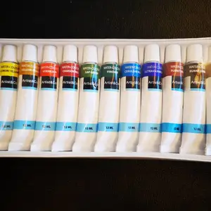 绘儿彩 12 色丙烯颜料套装 手绘涂鸦防水颜料 儿童美术 DIY 绘画颜料