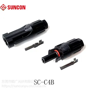 供应太阳能光伏MC4防水公母接头TUV认证MC4 solar pv connector TUV