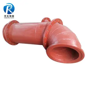 贴片弯头 衬胶弯头 碳化硅陶瓷弯头定制
