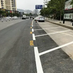 东莞东坑停车位划线-道路热熔划线-厂区划线-消防禁停网格划线-兴顺