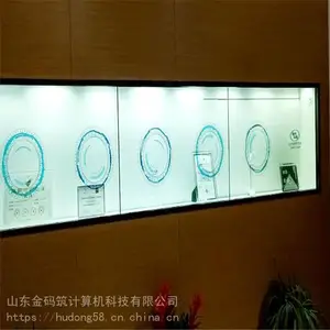 河北省张家口市 32寸透明展示柜 85寸透明屏展示柜 厂家供应 金码筑