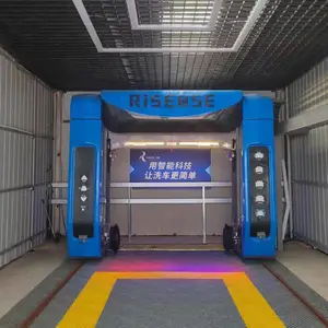 无接触高压自动洗车机 双摆臂洗车 三面仿形 全自动洗车机工厂