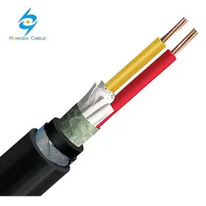 2C+E 3C+E SWA 钢丝铠装 1.5mm 2.5mm2 电缆