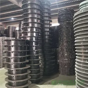 西永铸铁井盖供货 自来水通用 1000x1000 D400 承重40吨 韧性持久 排水铸铁井盖