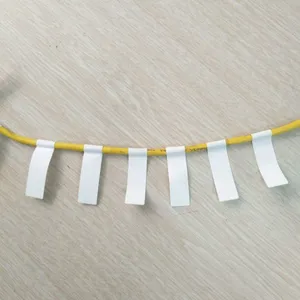 合成纸消银龙铜版纸对折电线标签