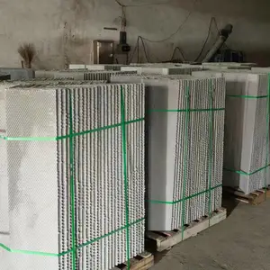 青岛水泥烟道包管厂家 L型麻面管道包封 U型上下水管道护板包封 GRC管道护板包封厂家