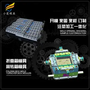 周转物流箱箱模具\折叠箱模具\中空板箱模具厂家