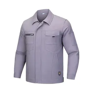 花都区车间工作服定做,纯棉短袖工装定制,工厂工服订做厂家