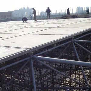 吉林省钢骨架发泡混凝土轻型板,长春钢骨架屋面板,天基板,grc网架板,屋面板