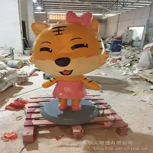 联尖树脂卡通雕塑厂家 幼儿园卡通雕塑 佛山玻璃钢雕塑