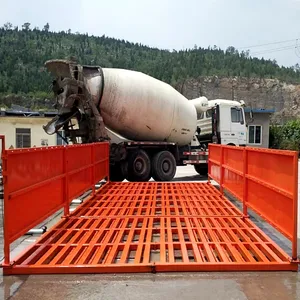 混凝土搅拌站洗轮机 建筑工地洗车轮设备 洗车台