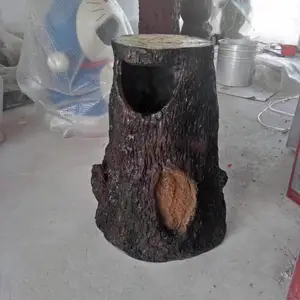 玻璃钢树桩垃圾桶,玻璃钢垃圾桶,玻璃钢环卫桶