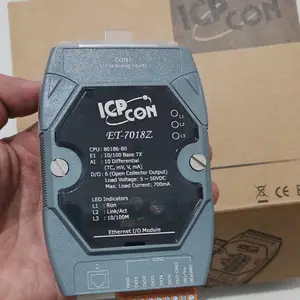 泓格温度模块ICPCON ET-7018Z/S 以太网I/O 10路热电偶采集输入带6路DO