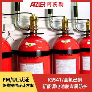 威景IG541气体灭火设施 电池室/预制舱式储能电站消防 FM/UL认证