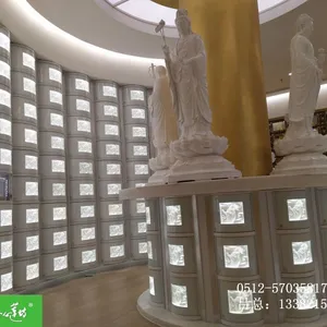 江苏厂家直销铝合金骨灰存放架 地宫福位 寺庙莲位 万佛墙 佛龛