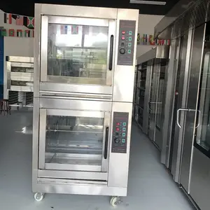 【工厂直销】现货供应叠式双层电加热烤鸡炉 奥尔良旋转烤鸡烤鸡翅炉 烤鸭炉