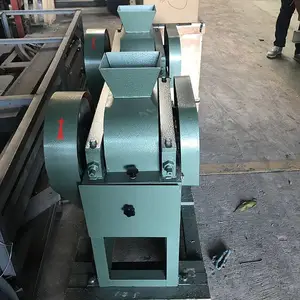 对辊破碎机矿石粉碎机DG-200*125双辊破碎机冶金科研所实验室用