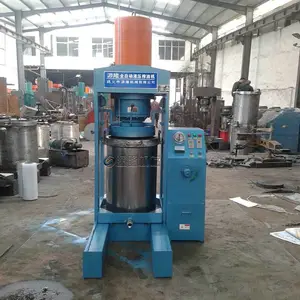 多功能食用油压榨设备 大功率液压式冷榨机 小型油坊用立式压油机