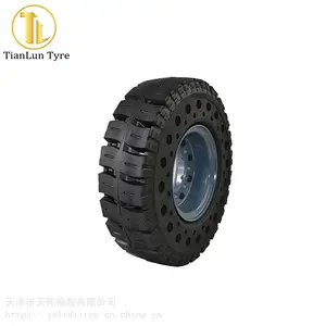 3吨叉车轮胎前轮后轮实心轮胎28x9-15 650-10