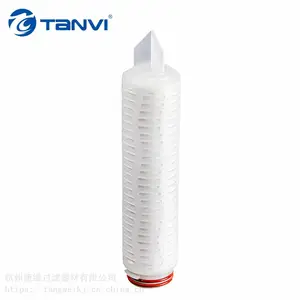 唐维高截流大流量pp滤芯 折叠过滤器生产制造厂家