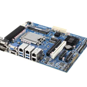 H610芯片组工业ATX母板,LGA1700, intel 12代 13代 14代 处理器,4个 intel网卡