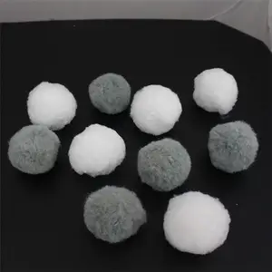 荣茂供应高效纤维球滤料厂家 除油罐装改性纤维球填料质量好 时效长