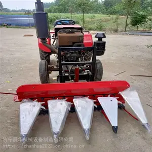 小四轮甜叶菊割秆机 一边倒微型割草机 剪刀式艾草收割机