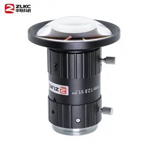 ZLKC中联科创4mm定焦VM0428MP12低畸变视觉检测高分辨率C口镜头