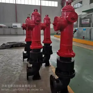 河南地区现货供应SSFT防撞防冻消火栓 室外消火栓销售 加高型地上消火栓